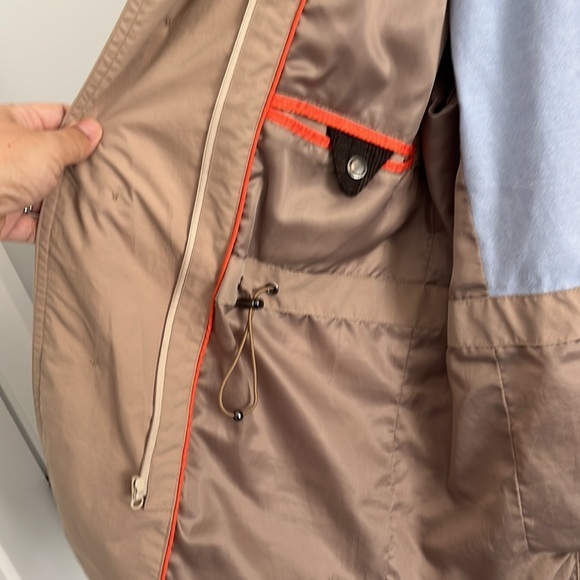 Johnston and Murphy rain coat jacket waterproof zip and button closure - Picture 7 of 12